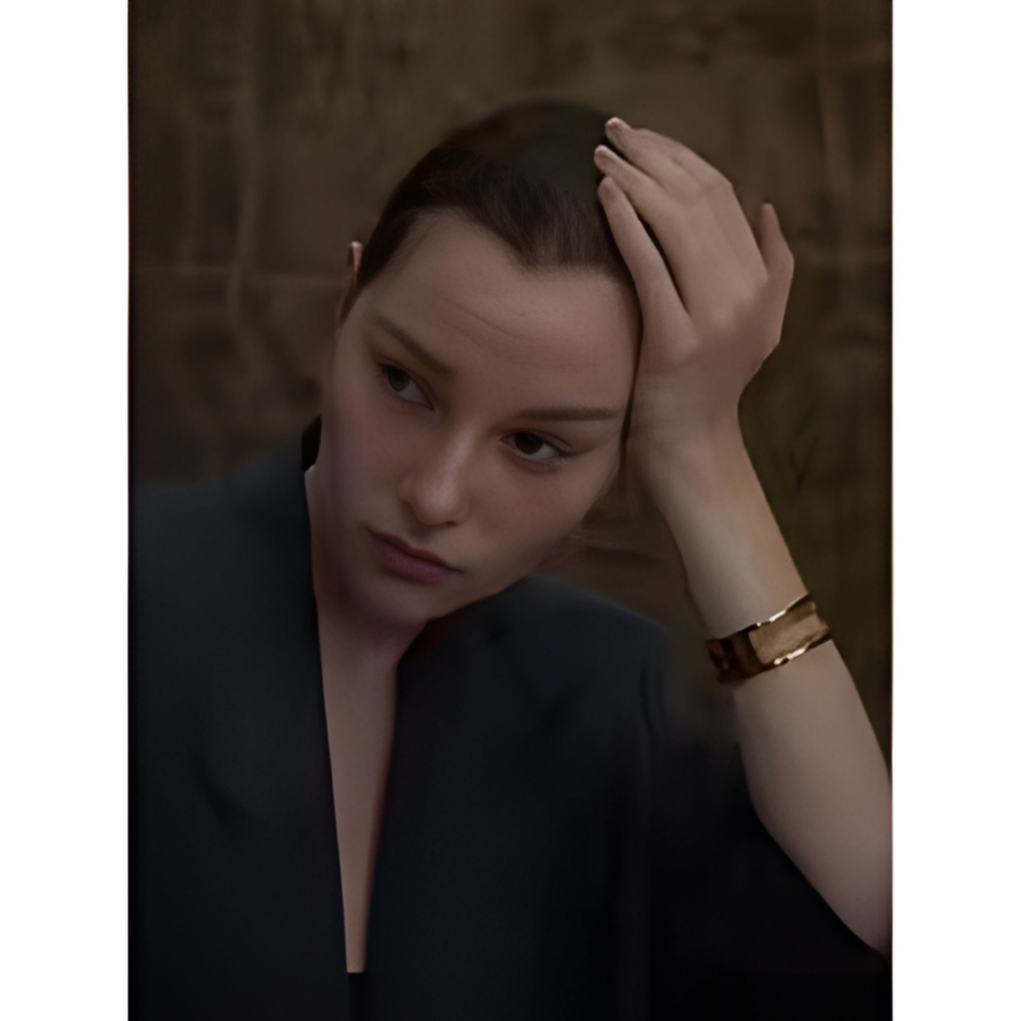 Gold Hollow Chain Adjustable Bracelet