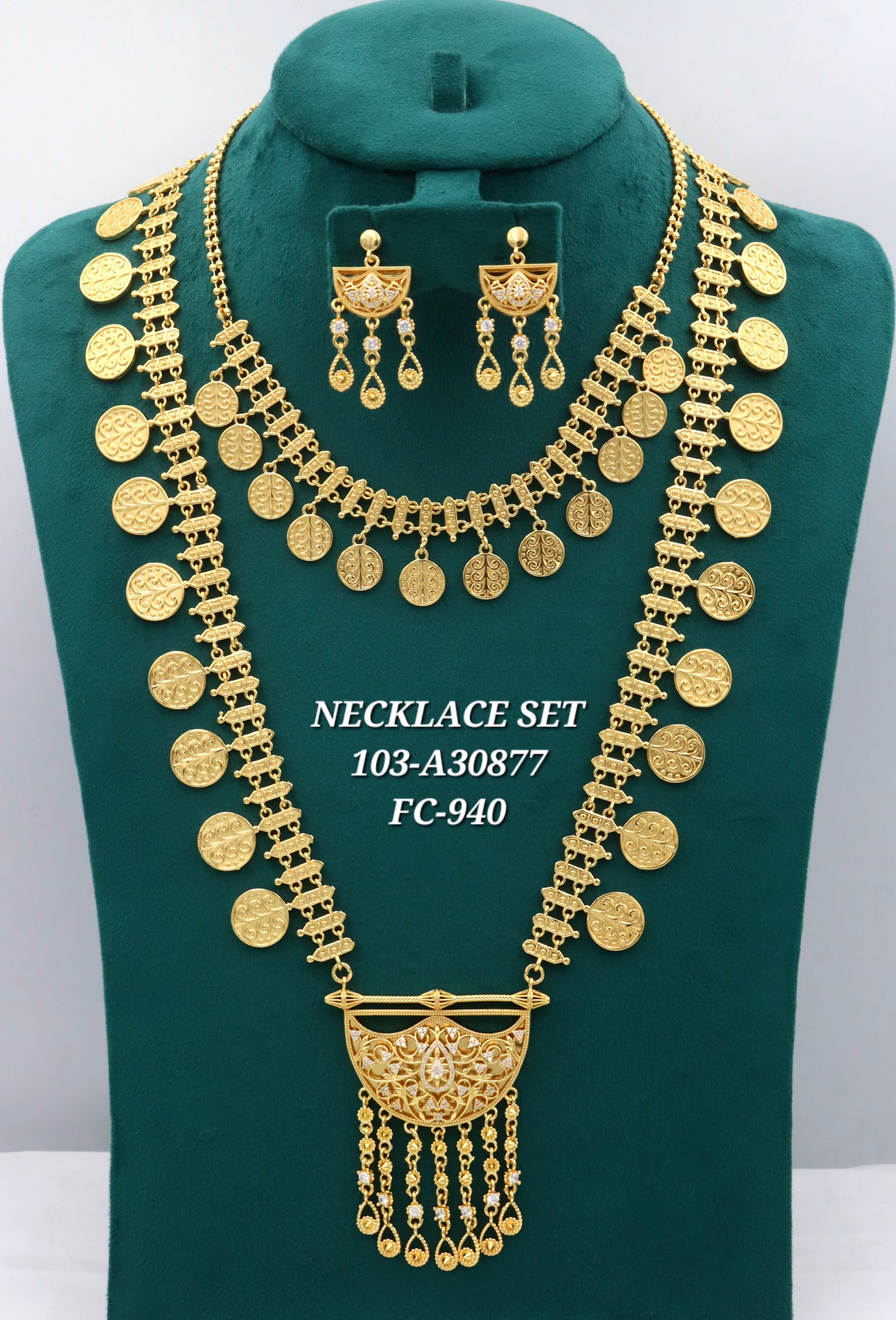 Long Gold Chain Necklace