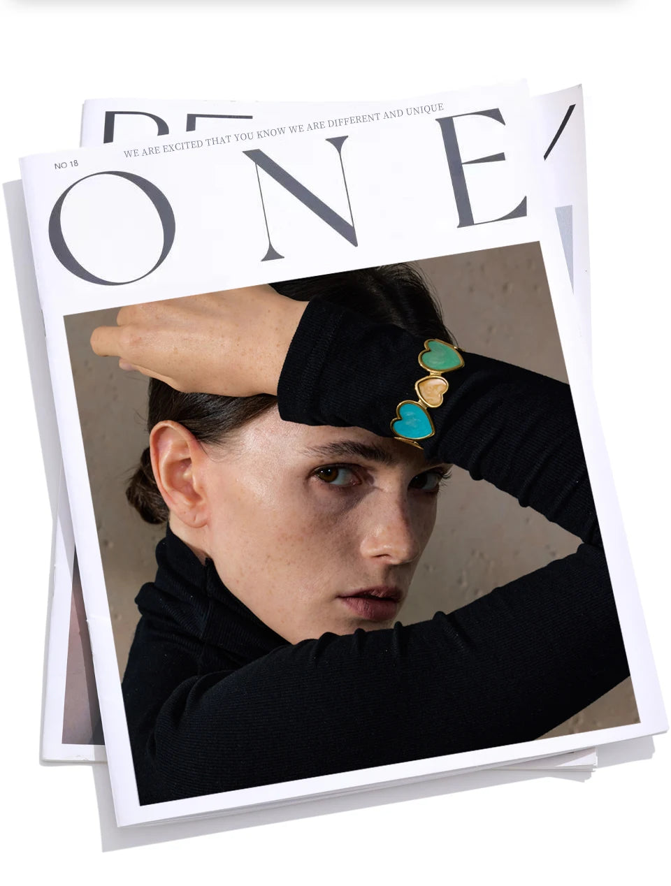 Colorful Enamel Heart Love Cuff Bracelet