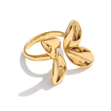 Flower Adjustable Ring