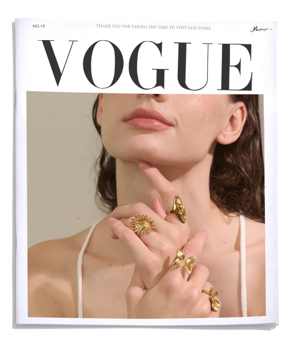 Flower Adjustable Ring