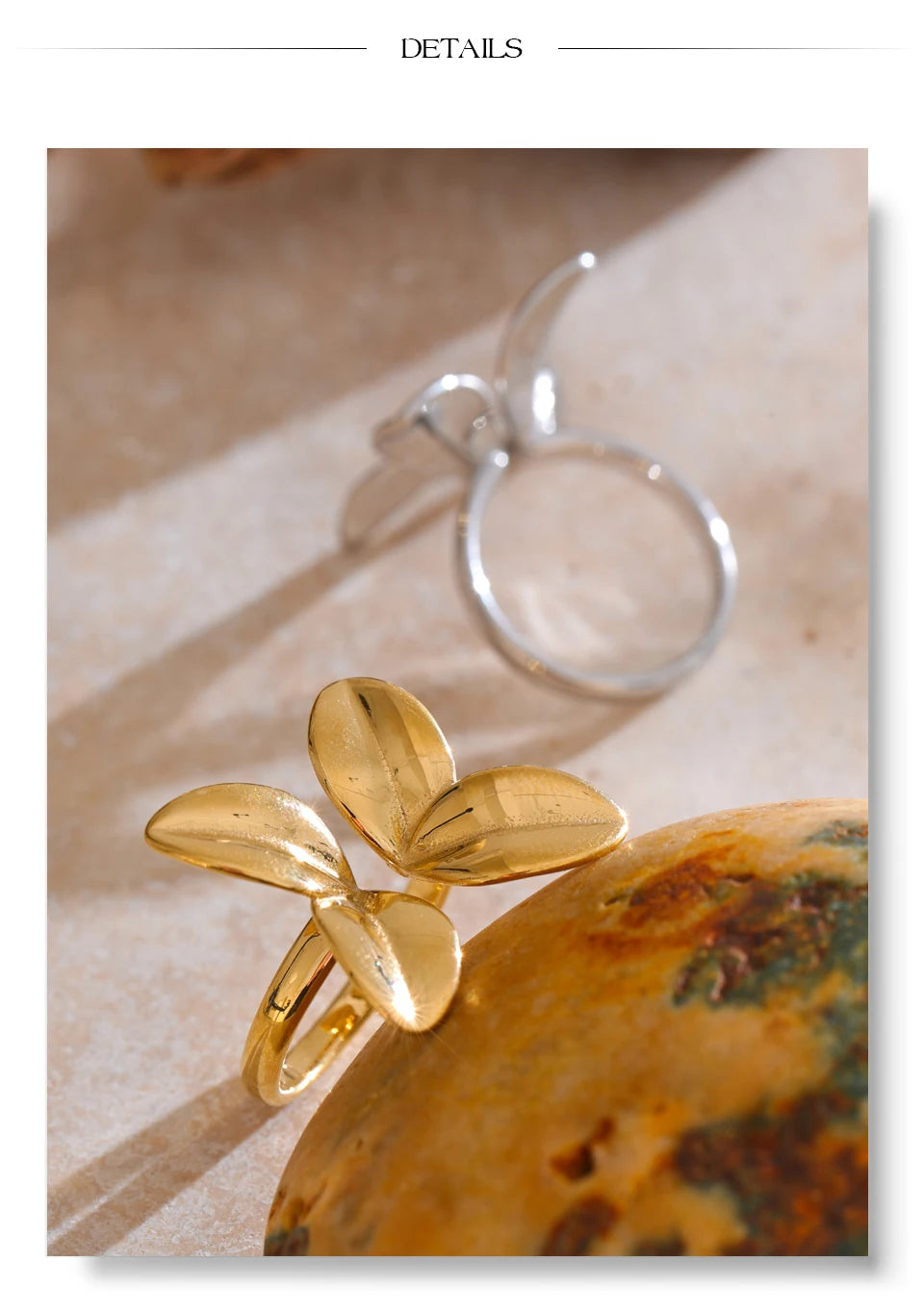 Flower Adjustable Ring