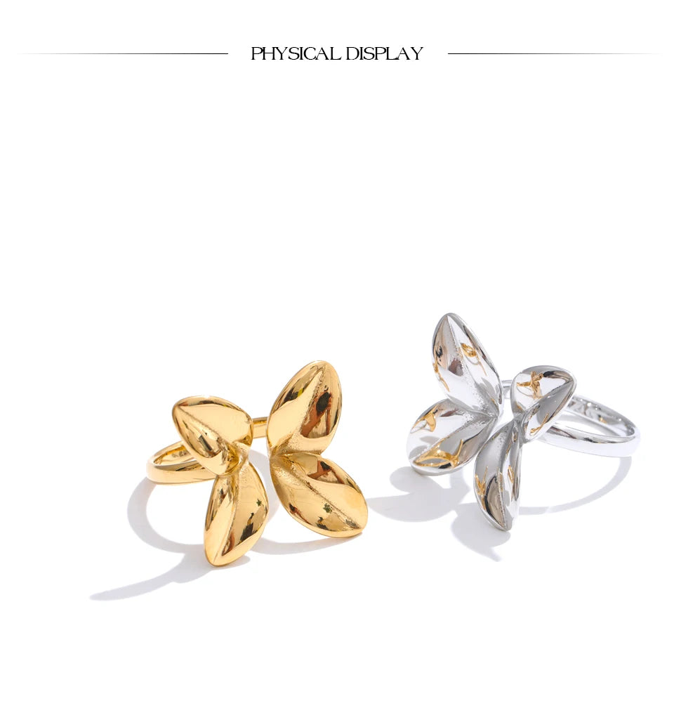 Flower Adjustable Ring