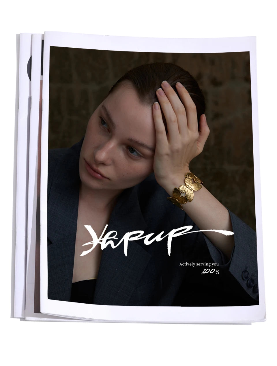 Butterfly Wide Cuff Bracelet