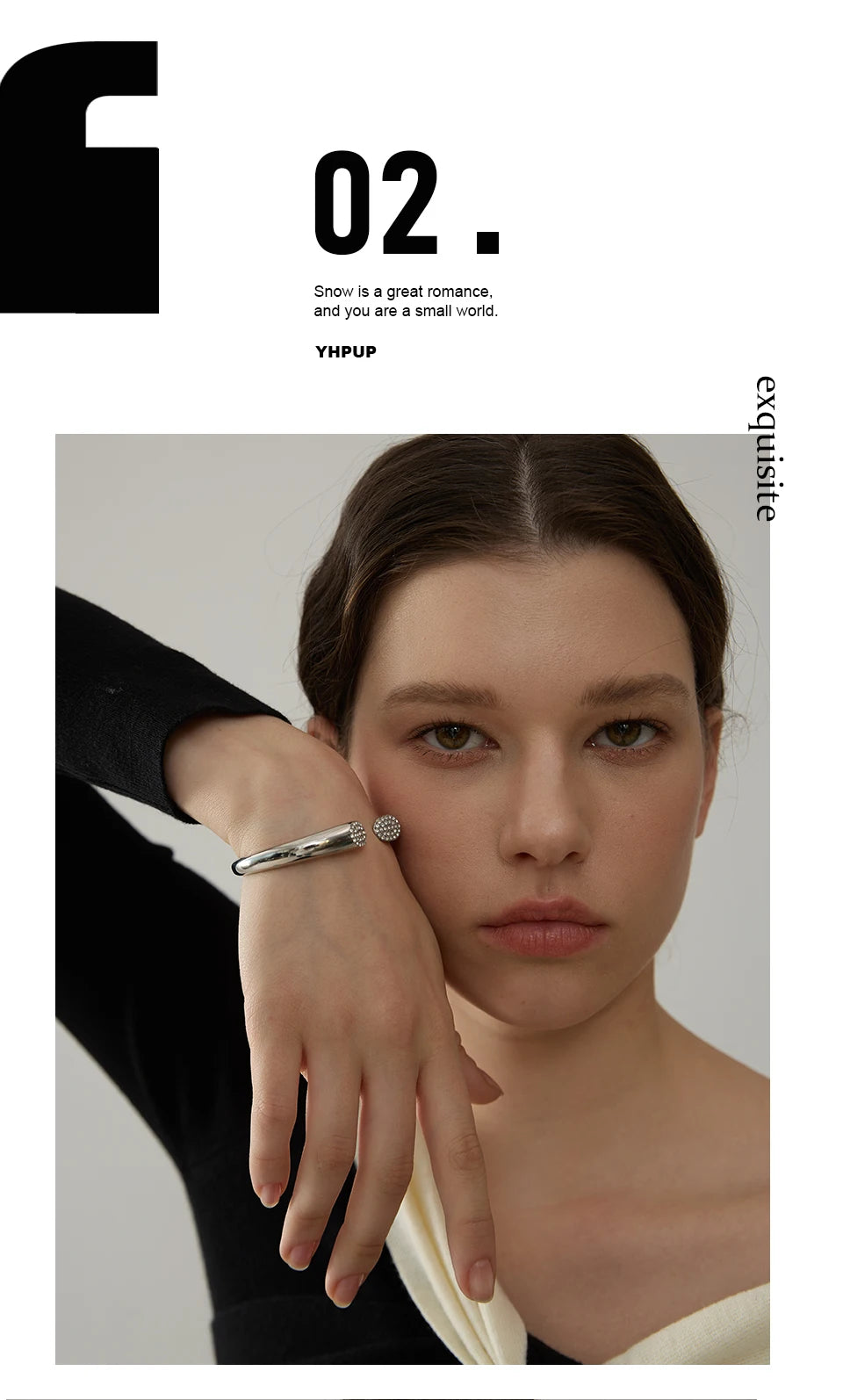 Cubic Zirconia Open Bracelet