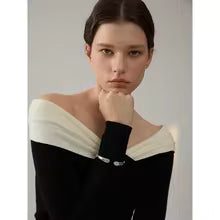 Cubic Zirconia Open Bracelet