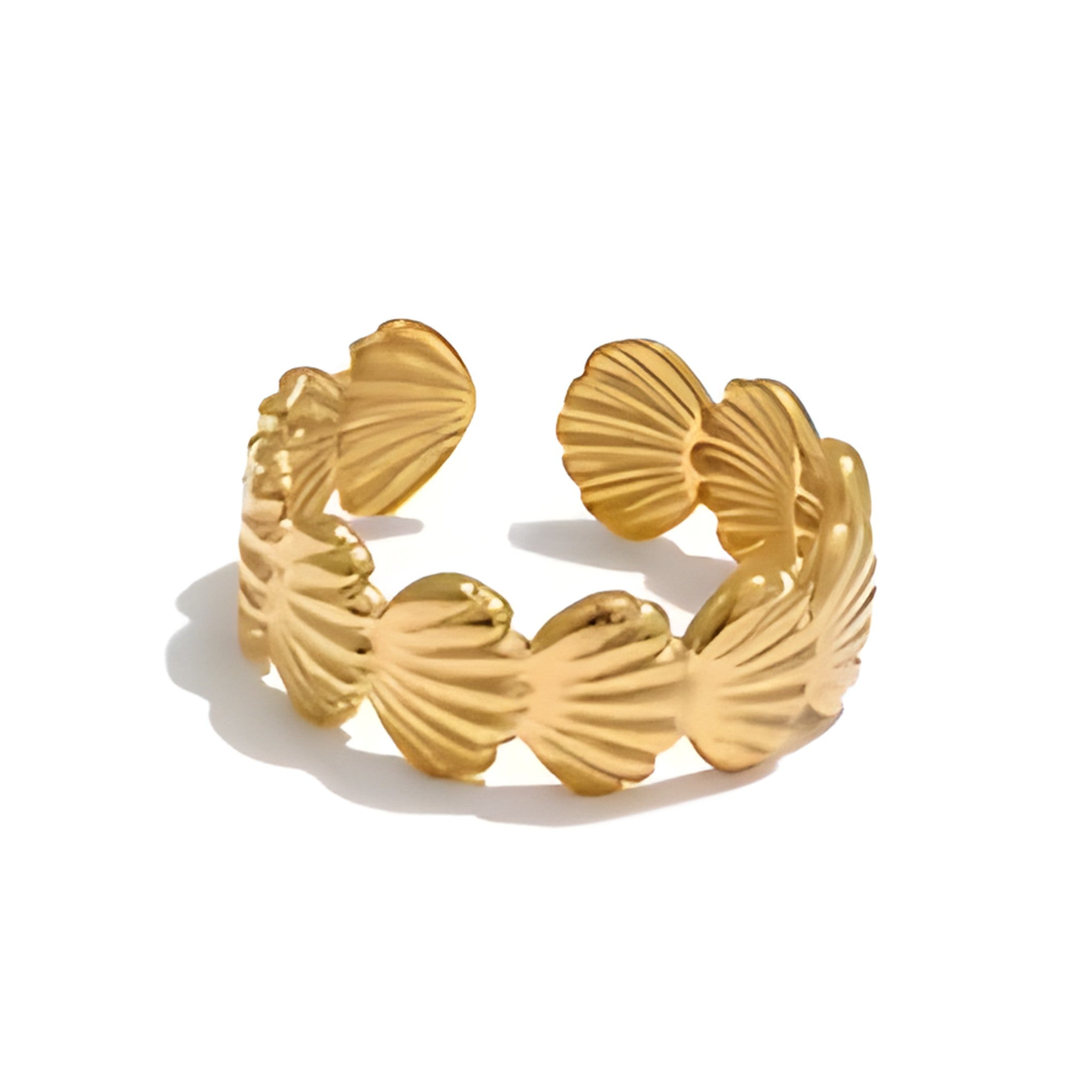 Ocean Shell Adjustable Ring