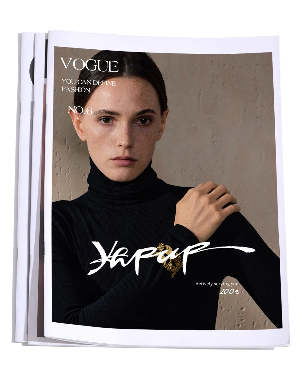 18K Gold PVD Ginkgo Biloba Cuff Bracelet