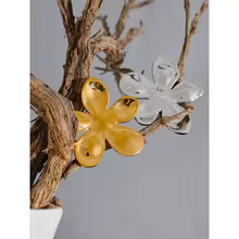 Flower Silver Brooch