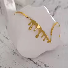 Geometric Choker Necklace