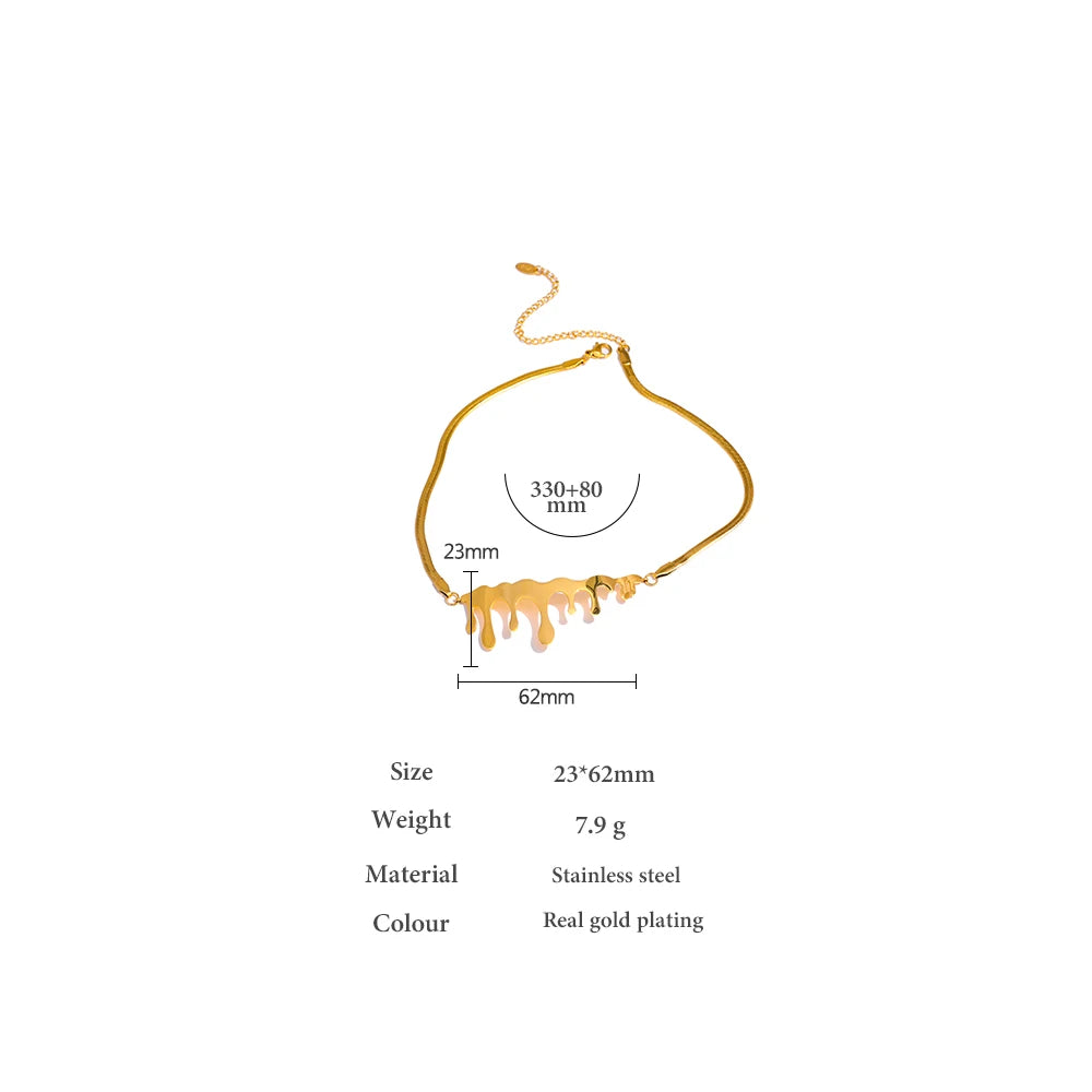 Geometric Choker Necklace