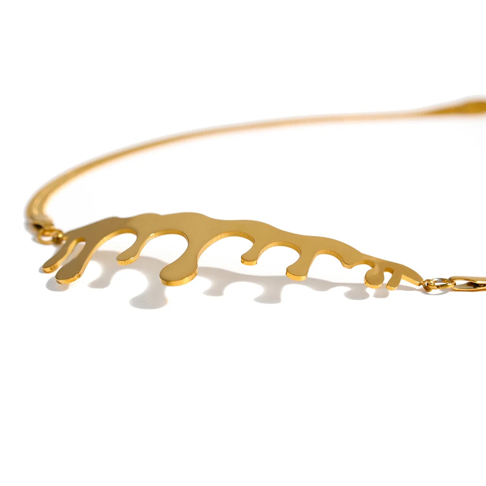 Geometric Choker Necklace