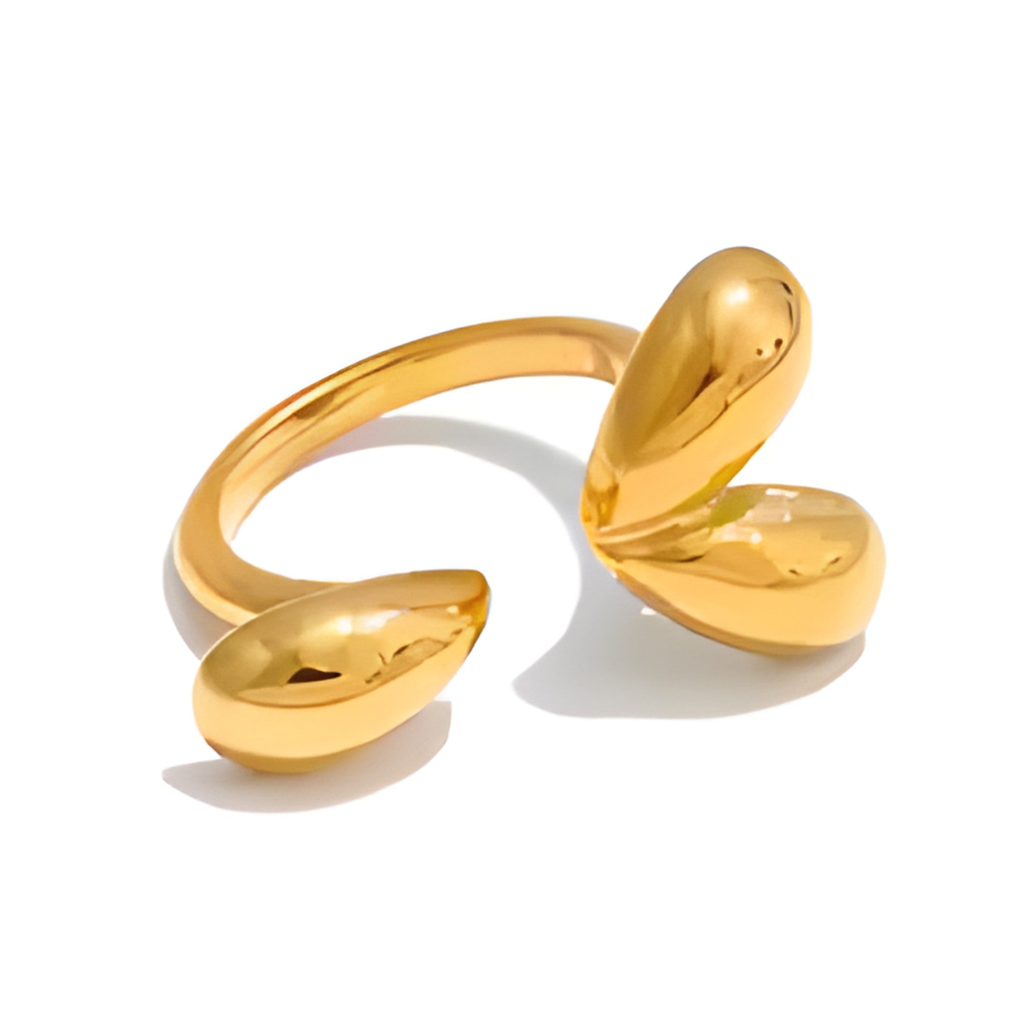 Heart Love Adjustable Ring