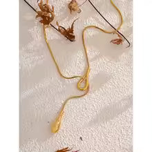 316L Stainless Steel Gold Chain Necklace