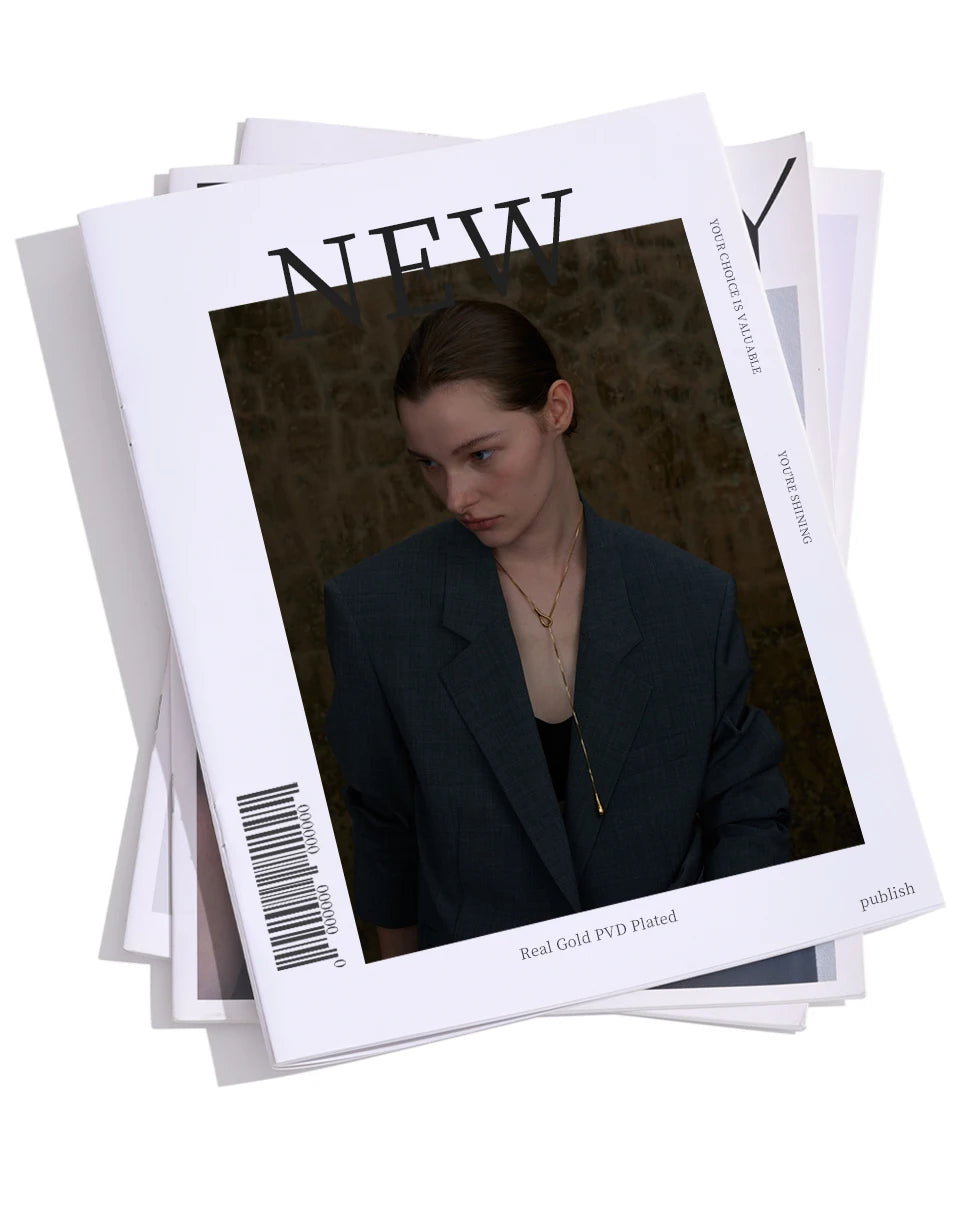 316L Stainless Steel Gold Chain Necklace