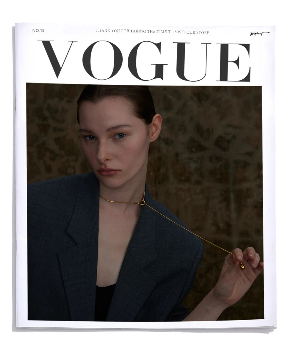 316L Stainless Steel Gold Chain Necklace