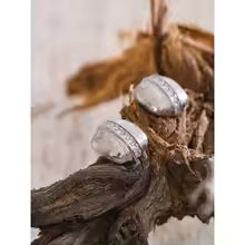 Zirconia Square Stud Earrings