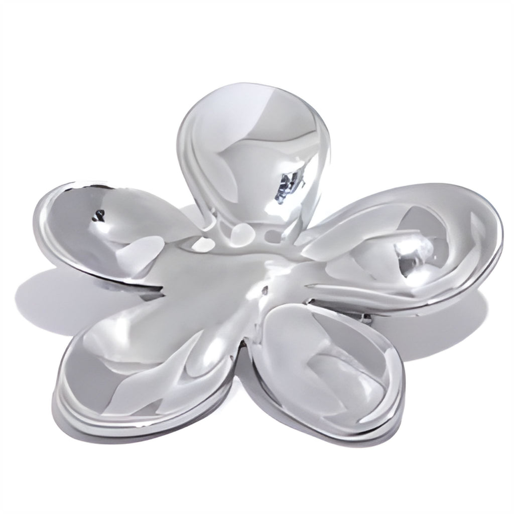 Flower Silver Brooch
