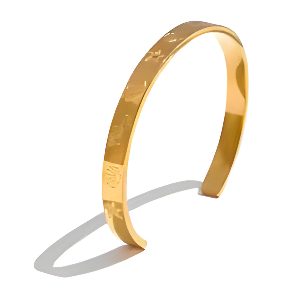 Ocean Series Shell & Starfish Open Bracelet