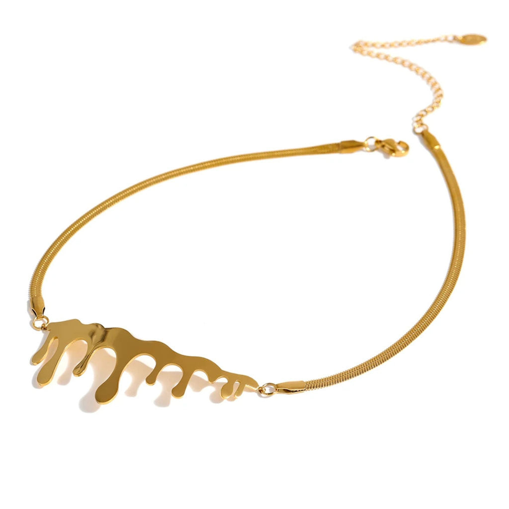 Geometric Choker Necklace