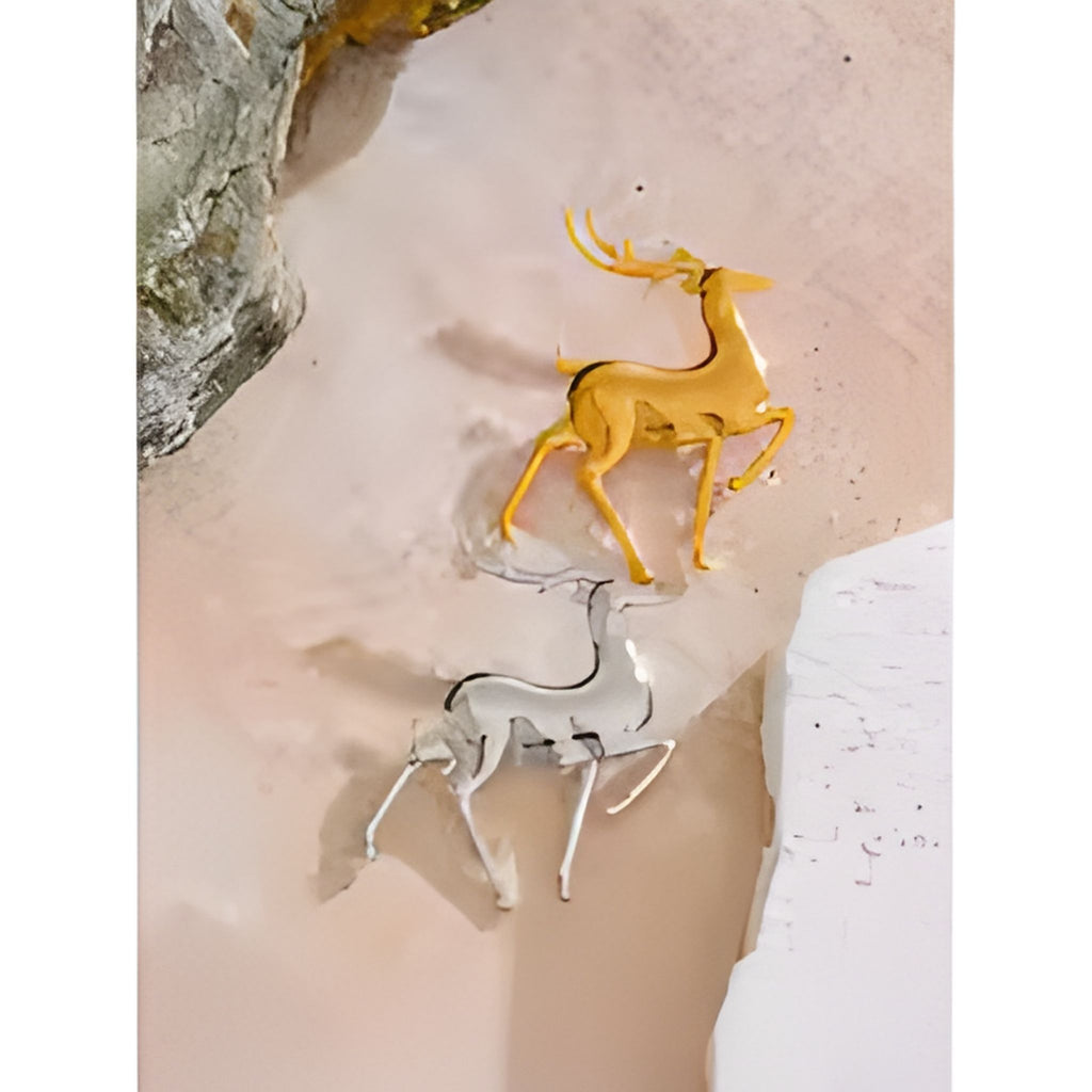 Christmas Deer Brooch