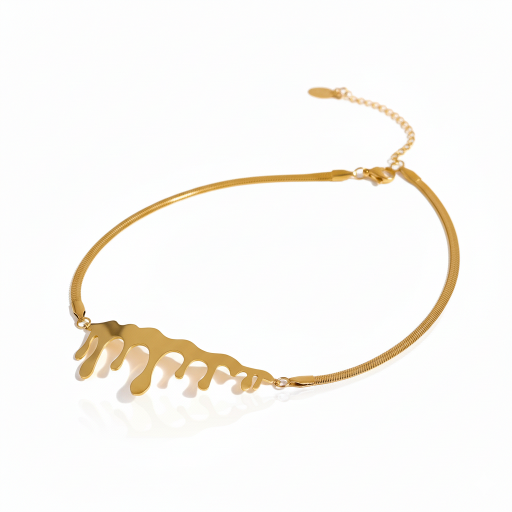 Geometric Choker Necklace