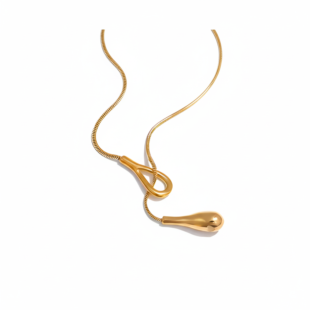 316L Stainless Steel Gold Chain Necklace