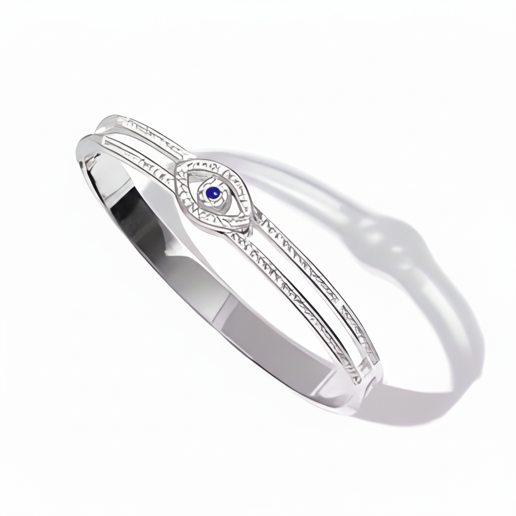 Cubic Zirconia Eye Bracelet