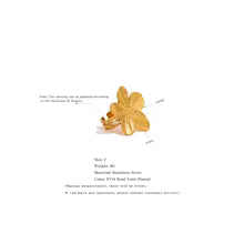 Gold Flower Ring