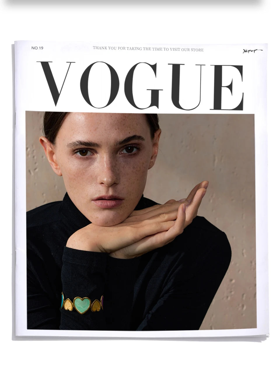 Colorful Enamel Heart Love Cuff Bracelet