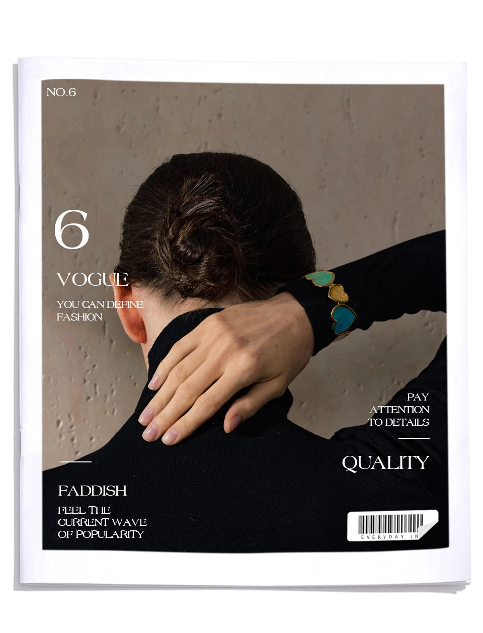 Colorful Enamel Heart Love Cuff Bracelet