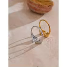 Adjustable Zirconia Heart Love Ring