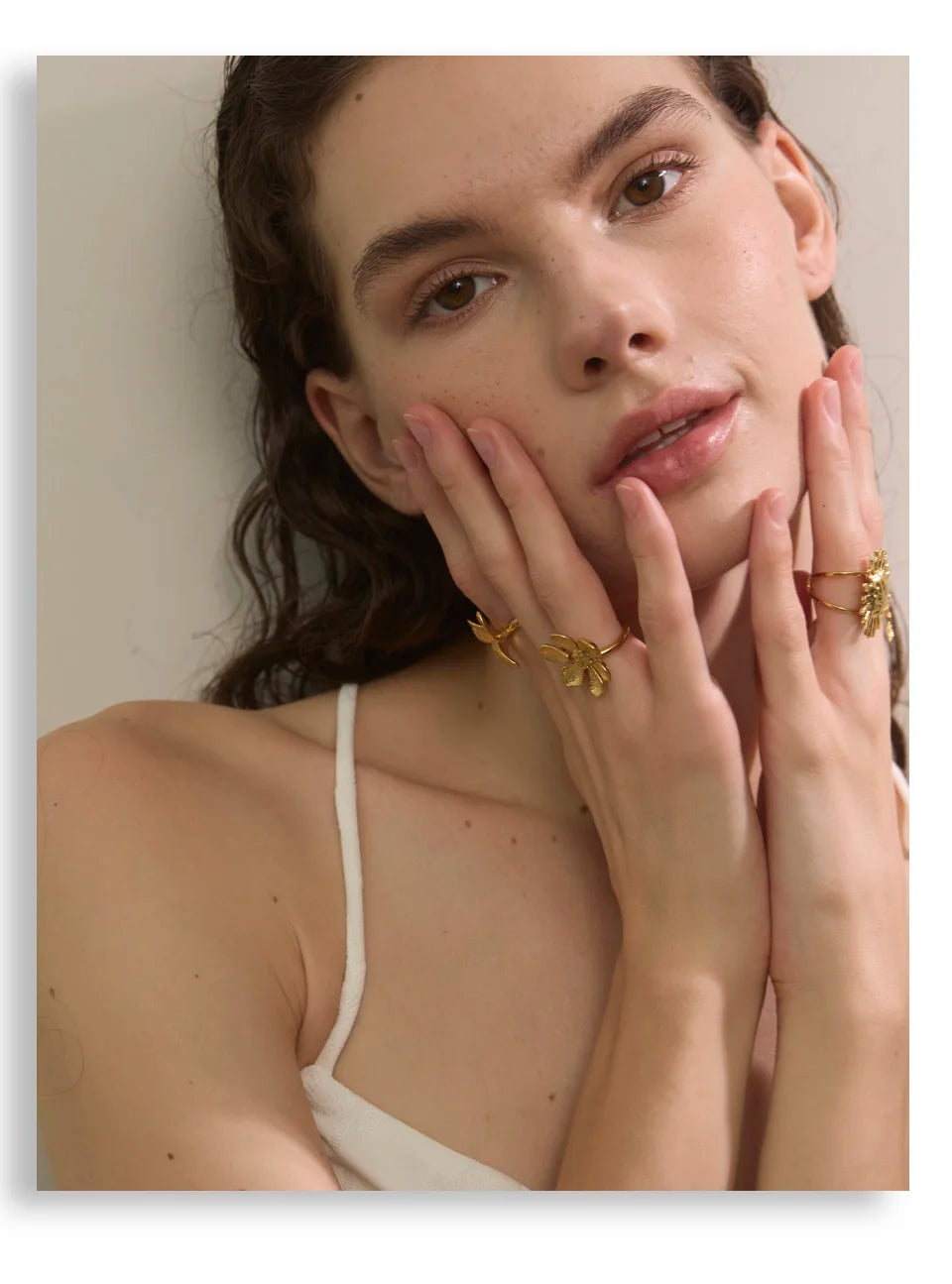 Flower Adjustable Ring