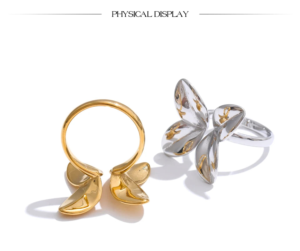 Flower Adjustable Ring