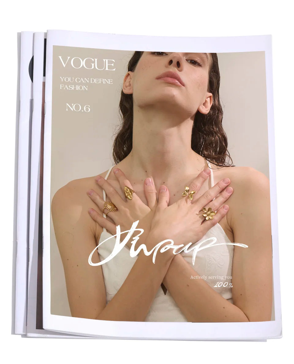 Flower Adjustable Ring