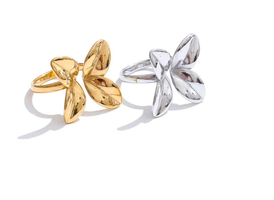 Flower Adjustable Ring