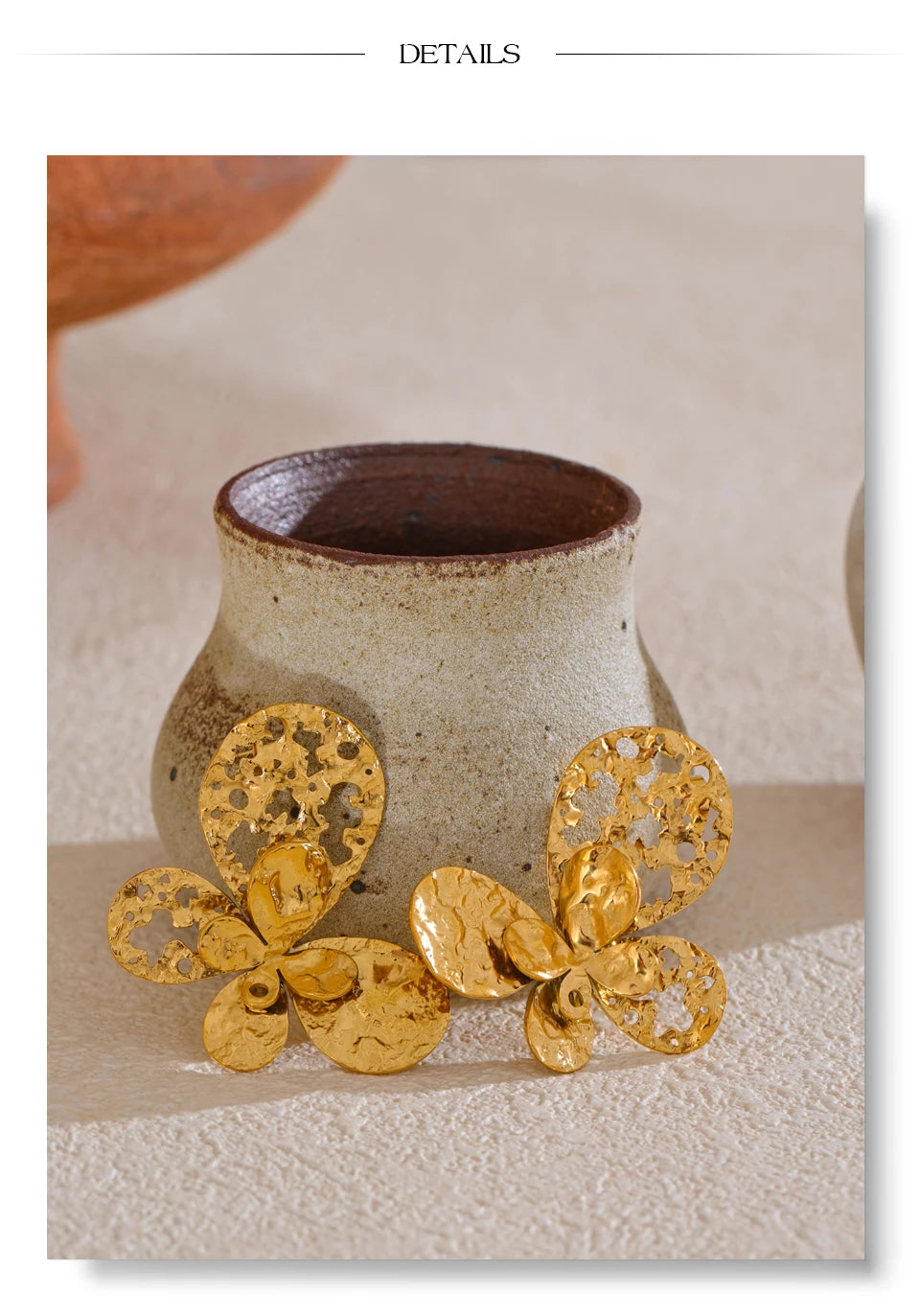 Butterfly Hollow Earrings