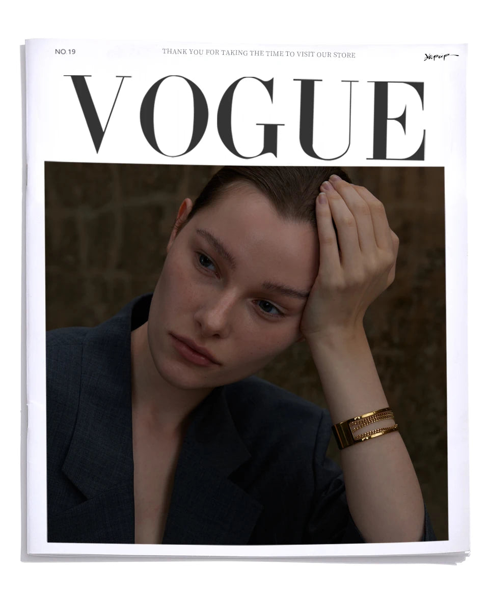 Gold Hollow Chain Adjustable Bracelet