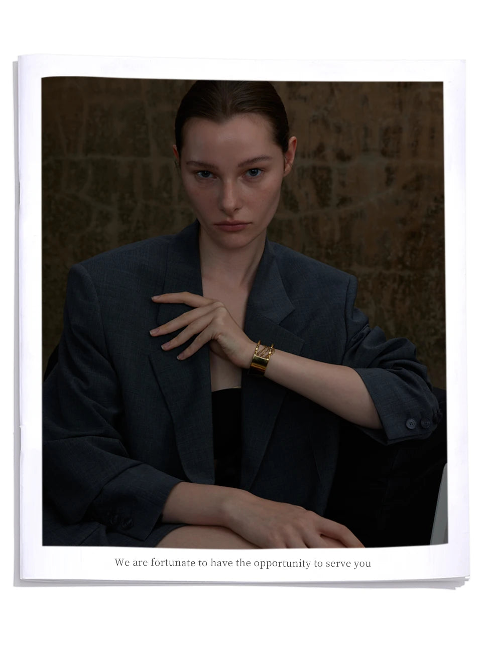 Gold Hollow Chain Adjustable Bracelet