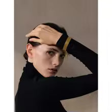 Gold Chain Tassel Cuff Bracelet