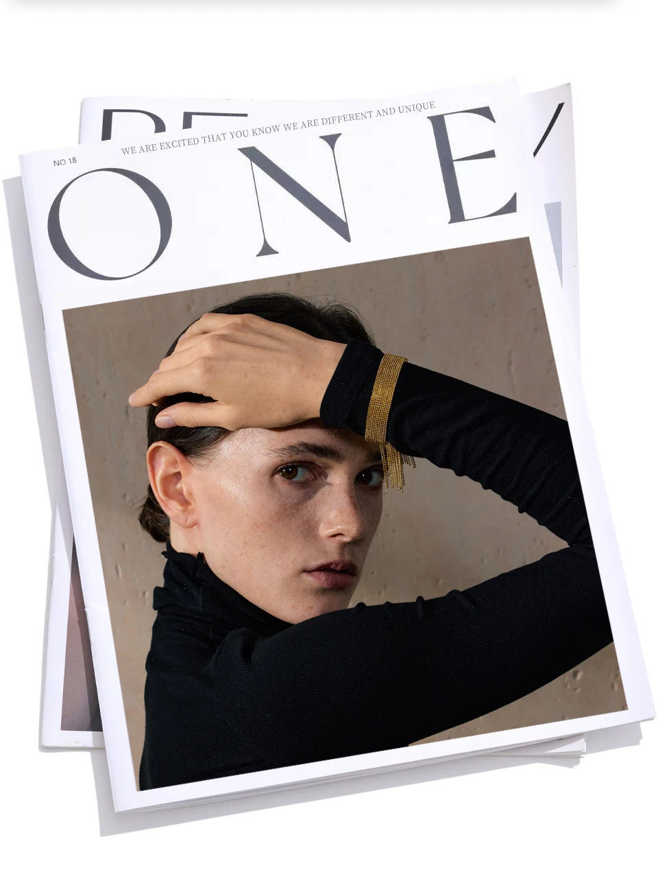 Gold Chain Tassel Cuff Bracelet