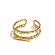 Double Layer Geometric Ring