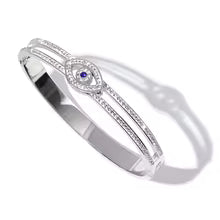 Cubic Zirconia Eye Bracelet