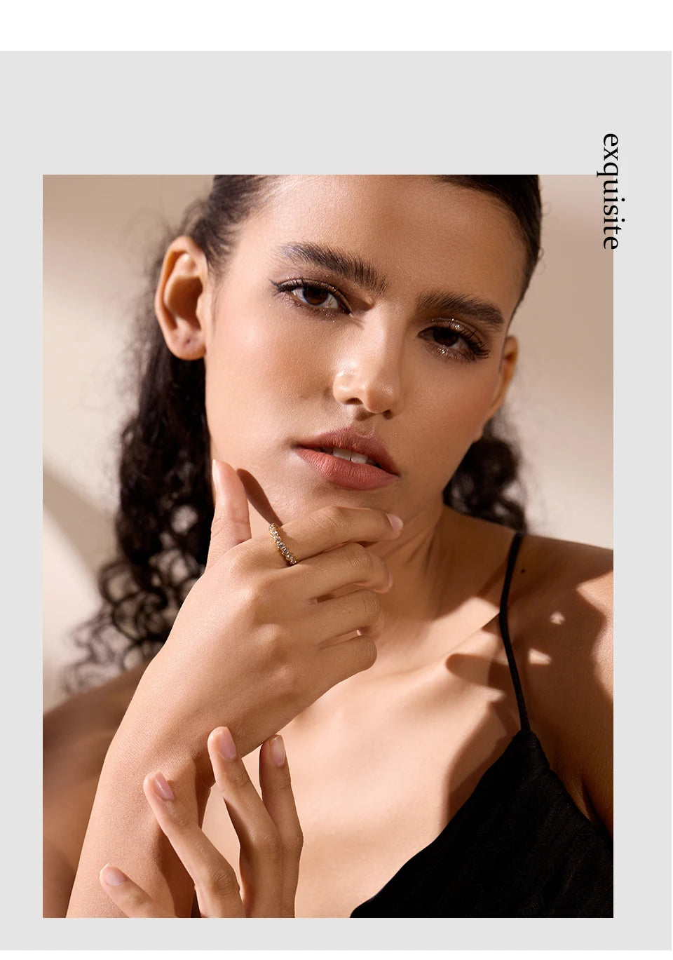 White Cubic Zirconia Ring