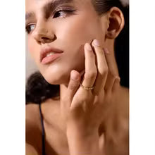 White Cubic Zirconia Ring