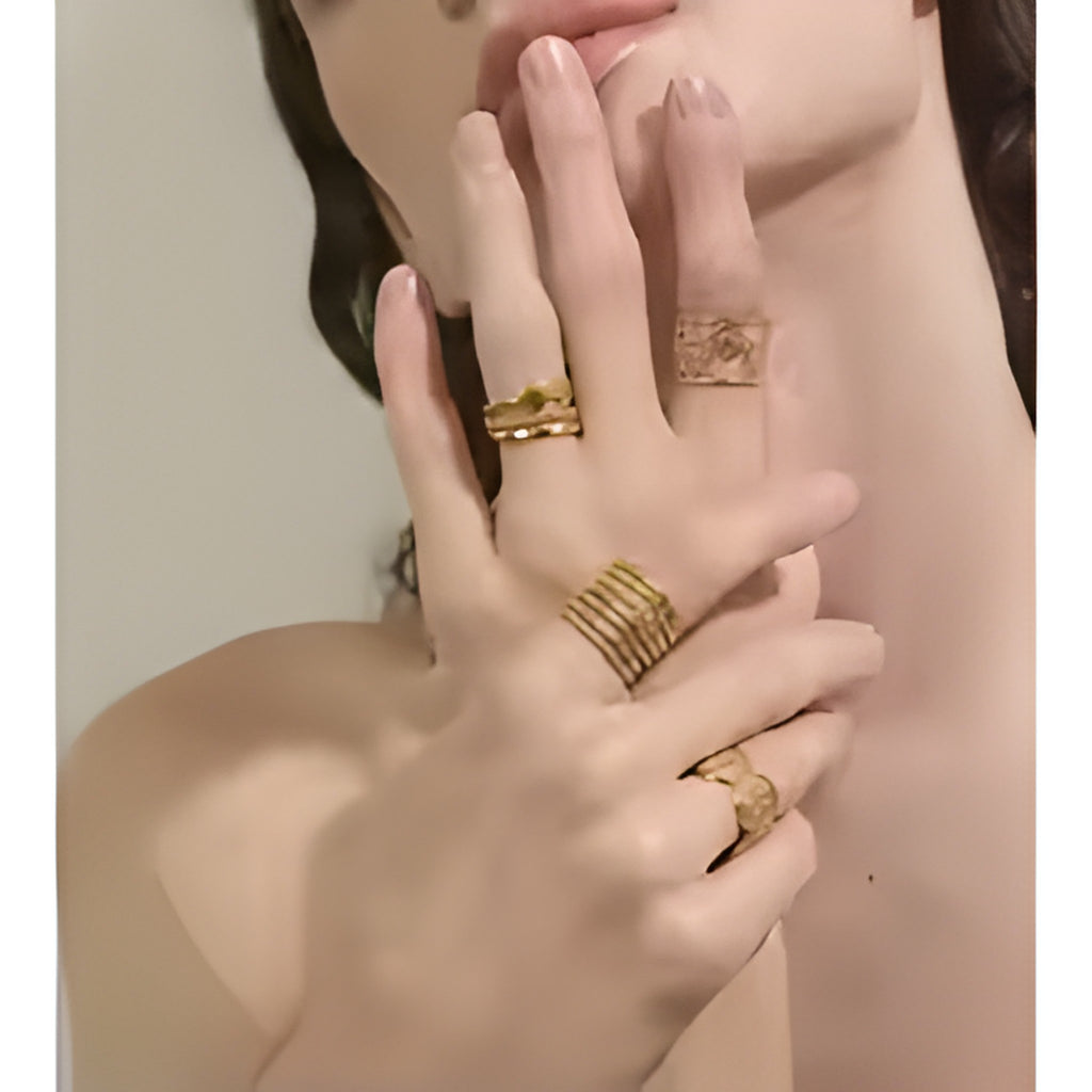 Layered Golden Ring