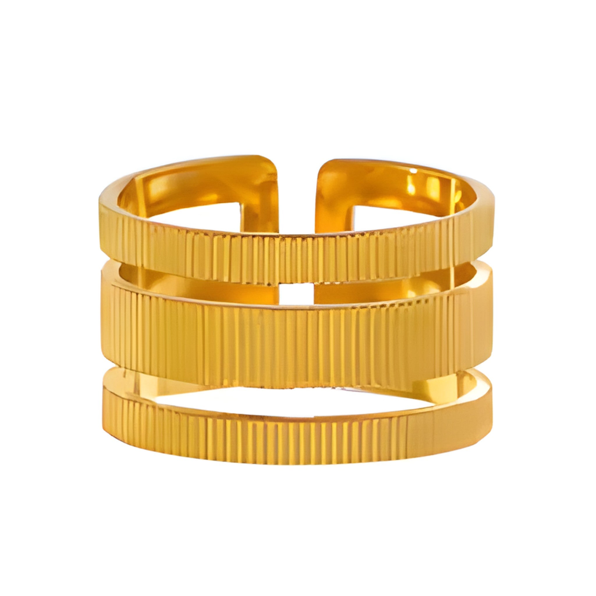 Geometric Minimal Gold Ring