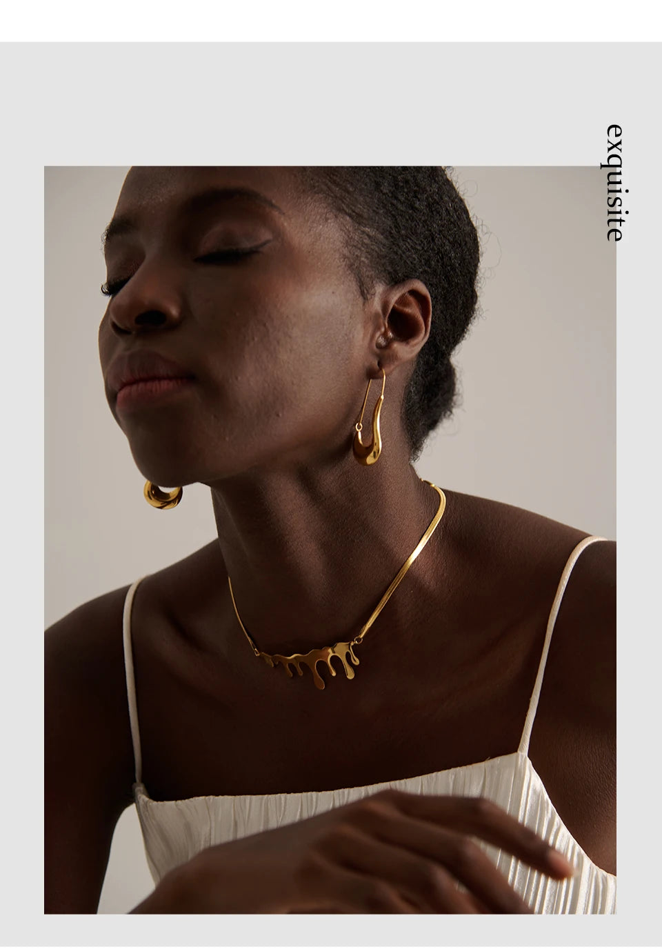 Geometric Choker Necklace