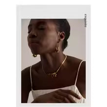 Geometric Choker Necklace