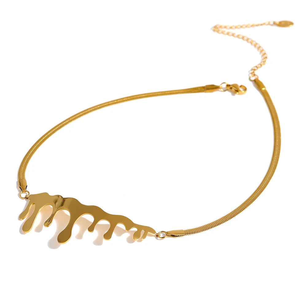 Geometric Choker Necklace